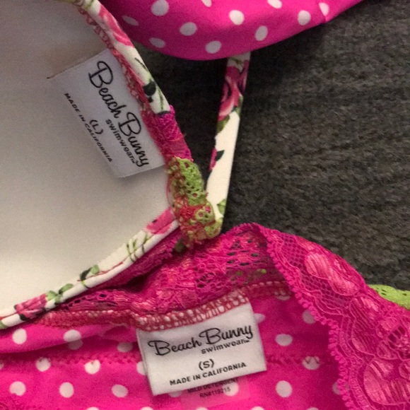 SOLD Beach Bunny Floral Bikini - Picture 2 of 4